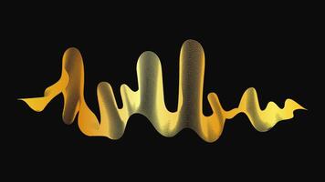 Abstract backdrop with luxury golden waves, wave design. illustration vector