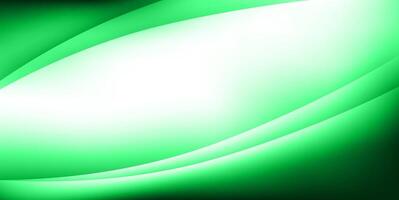 Green Abstract Background with Fluid Gradient. vector