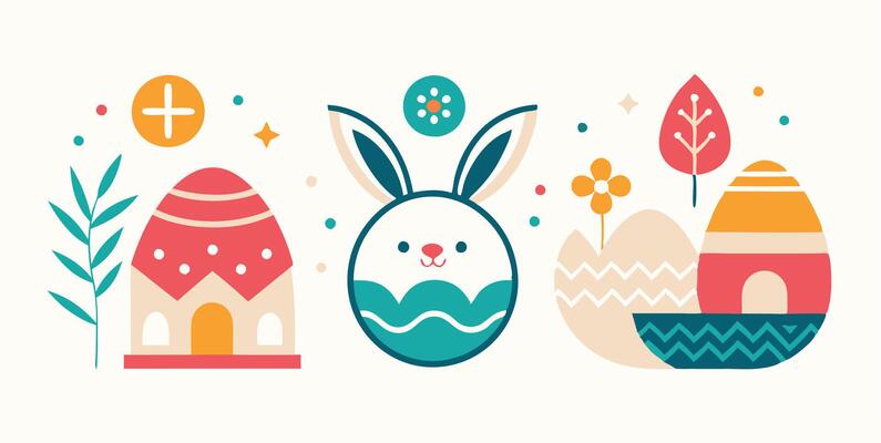 Easter bunny illustration