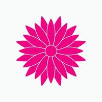Dandelion trendy art gorgeous abstract illustration colorful useful design vector