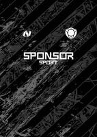 Background jersey runing vector