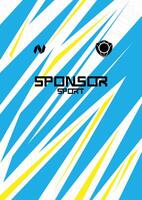 Background jersey zigzag vector