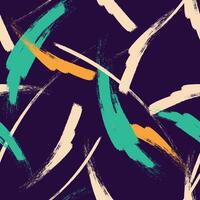 abstract brush strokes on a dark background vector