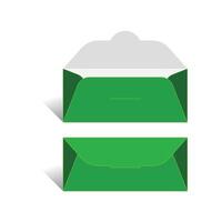 Envelope template, With 3D Box, Size 11 x 4.75, File vector