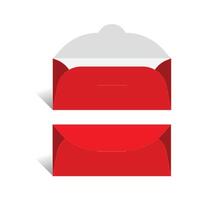 Envelope template, With 3D Box, Size 11.5 x 5 in, File vector