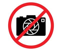 No use camera Sign for Privacy Zones and Restricted Areas. No camera area. No photo area. No handphone area sign vector