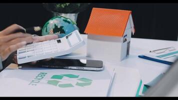 How to calculate the cost of recycling video