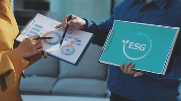Esg is a global standard for environmental, social and governance esg reporting video