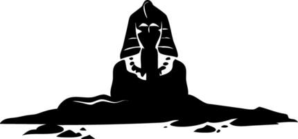 Ancient Egyptian Sphinx Illustration for Cultural Art and Design Projects vector