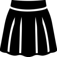 Black Skirt Illustration Fashion Design for Apparel and Textile Projects vector