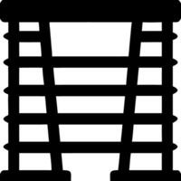 Black Wicker Basket Silhouette for Graphic Design and Craft Projects vector
