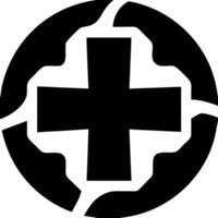 Celtic Cross Emblem for Tattoo and Design Applications vector