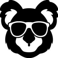 Cool Koala Wearing Sunglasses Illustration for Fun Graphic Design Projects vector