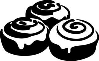 Delicious Cinnamon Roll Illustration for Bakery and Dessert Design Projects vector