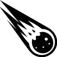 Dynamic Meteor Comet Illustration for Tattoos and Graphic Design Projects vector