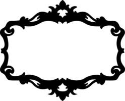 Elegant Vintage Ornate Frame Design for Decorative Projects vector