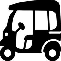 Golf Cart Silhouette for Graphic Design Projects and Prints vector