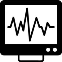 Heartbeat Monitor Medical Healthcare Design for Apps and Infographics vector