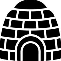 Igloo Illustration for Arctic Themed Designs and Educational Materials vector