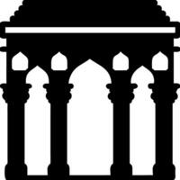 Intricate Architectural Pillars Graphic for Decorative Design Projects vector