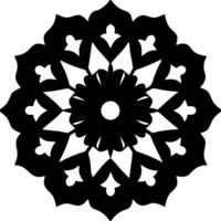 Intricate Floral Mandala Design for Decorative Art and Creative Projects vector