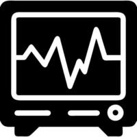 Medical Heartbeat Monitor for Healthcare Apps and Design Projects vector
