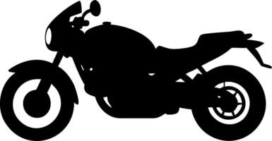 Motorcycle Silhouette Art Perfect for Design and Illustration Projects vector
