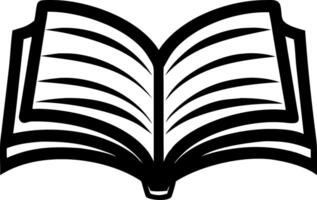 Open Book Illustration for Educational and Literary Design Projects vector