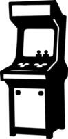 Retro Arcade Machine Illustration for Gaming and Design Projects vector