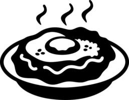 Steaming Breakfast Pancakes for Menu Design and Recipe Blogs vector