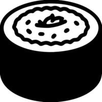 Sushi Roll Illustration for Menu Design and Food Print Projects vector