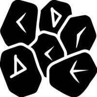 Tribal Stone Symbol Abstract Geometric Shapes for Tattoo and Design vector