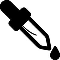 Design of Eyedropper Tool with Droplet for Graphic Design Illustrations vector