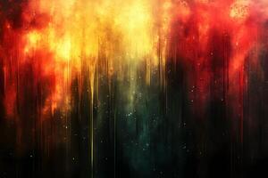 Abstract Fiery Gradient with Dynamic Vertical Streaks for Artistic Background Design photo
