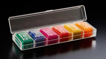 medication pill box photo