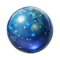 Global Network Connectivity A Visual Representation of Interconnections png