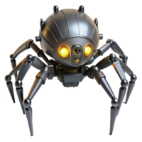 Futuristic Spider Robot Design, Mechanics, and Artificial Intelligence png
