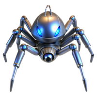 Futuristic Surveillance Spider Robot Advanced Design and Functionality png