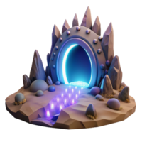 fantasia portal brilhando Porta de entrada png