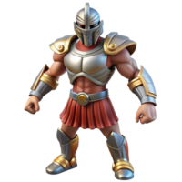 Mighty Warrior in Ancient Armor png