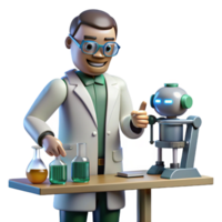 Scientist and Robot A Collaborative Experiment png