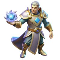 Fantasy Mage Orb of Power, Majestic Armor, and Epic Spells png