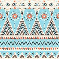 Tribal striped seamless pattern. Aztec geometric background. Can be used in textile design, web design for making of clothes, accessories, decorative paper, wrapping, backpacks vector