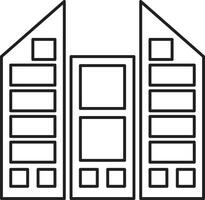 Urban Architecture A Study in Geometric Forms vector