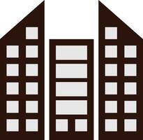 Minimalist Building Icon Design set minimalist vector