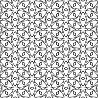 A black and white geometric pattern that is very similar to a star vector