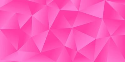 Pink diamond abstract background. Geometric triangle design for banner, cover, brochure, business card, social media, web. vector
