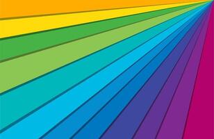 colorful abstract background design template looked from one of point perspective. horizontal layout design illustration vector