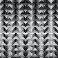 abstract 3d straight zig zag pattern design template use combination black and white colos. vector