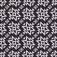 Southwestern black and white diagonal pattern. Aztec black and white geometric shape seamless pattern. Ethnic geometric pattern use for fabric, textile, home decoration elements, upholstery. vector